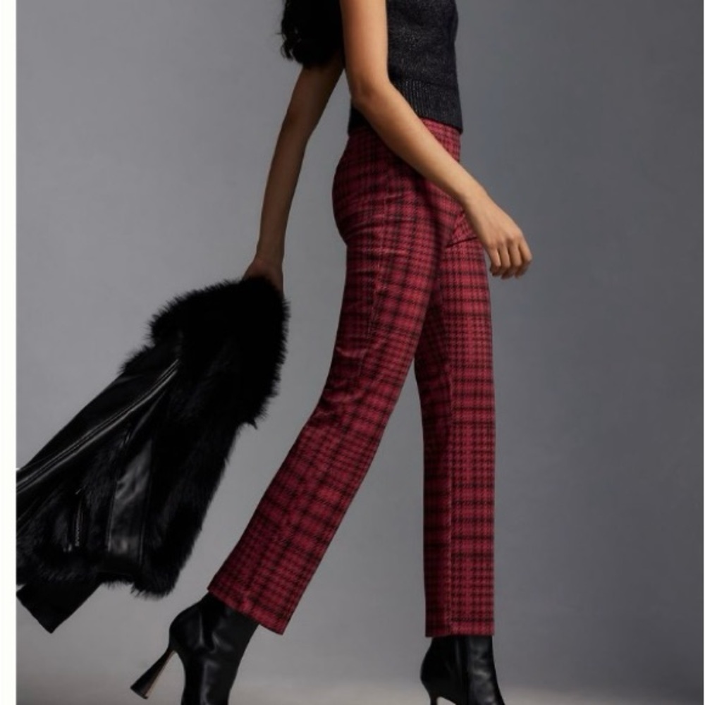 NWT Anthropologie Sanctuary kick flare crop pants, XL fall colors